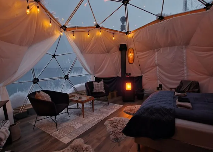 Lyxtält Lyngenfjord View Engnes